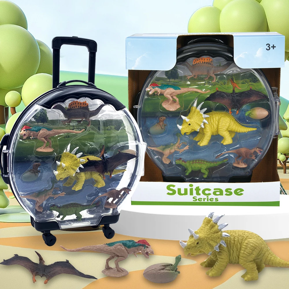 2024 New Arrival Animals Dinosaurs Dinosaur Toy Small PVC Animal Toy Gift Sets anime collectibles educational toys for kids