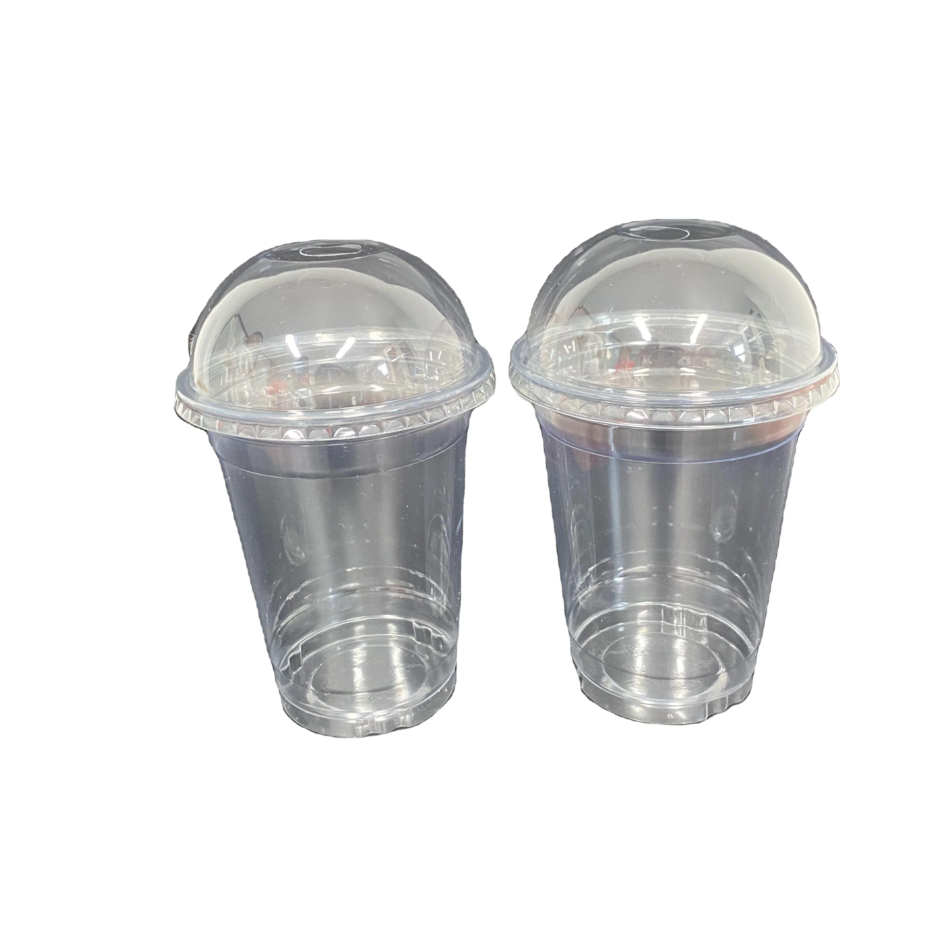 Disposable Juice Coffee PP Plastic Yogurt Cup 12oz 400ml Injection Mold Label IML Takeaway Plastic Microwave Cup