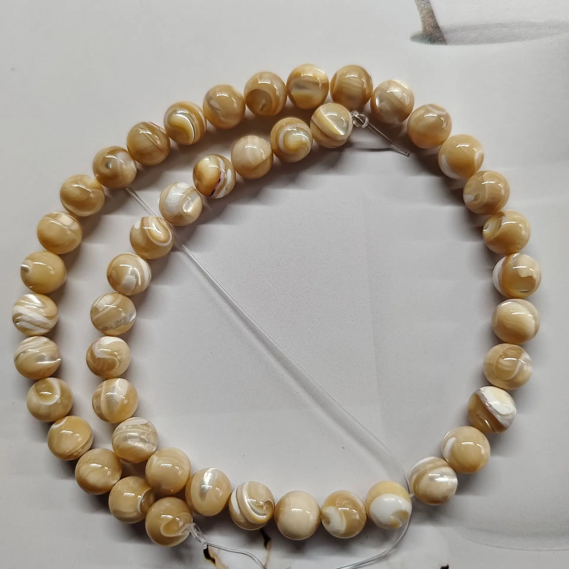 Anwen shell pearl coral beads Nature stones loose beads wholesale diy naked bead accessories manufacturers direct sales