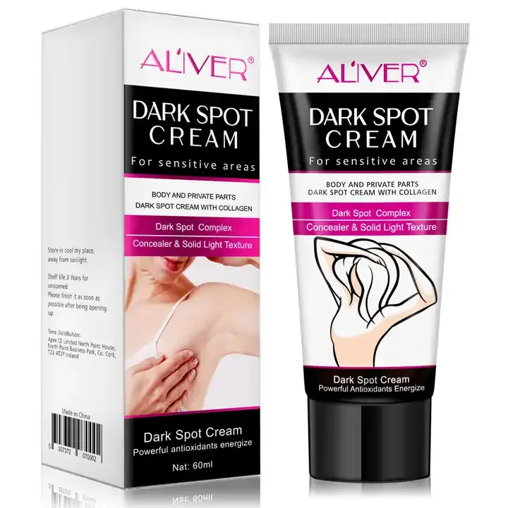 Отбеливающий крем для женского тела интенсивный отбеливающий подмышек чувствительных областей