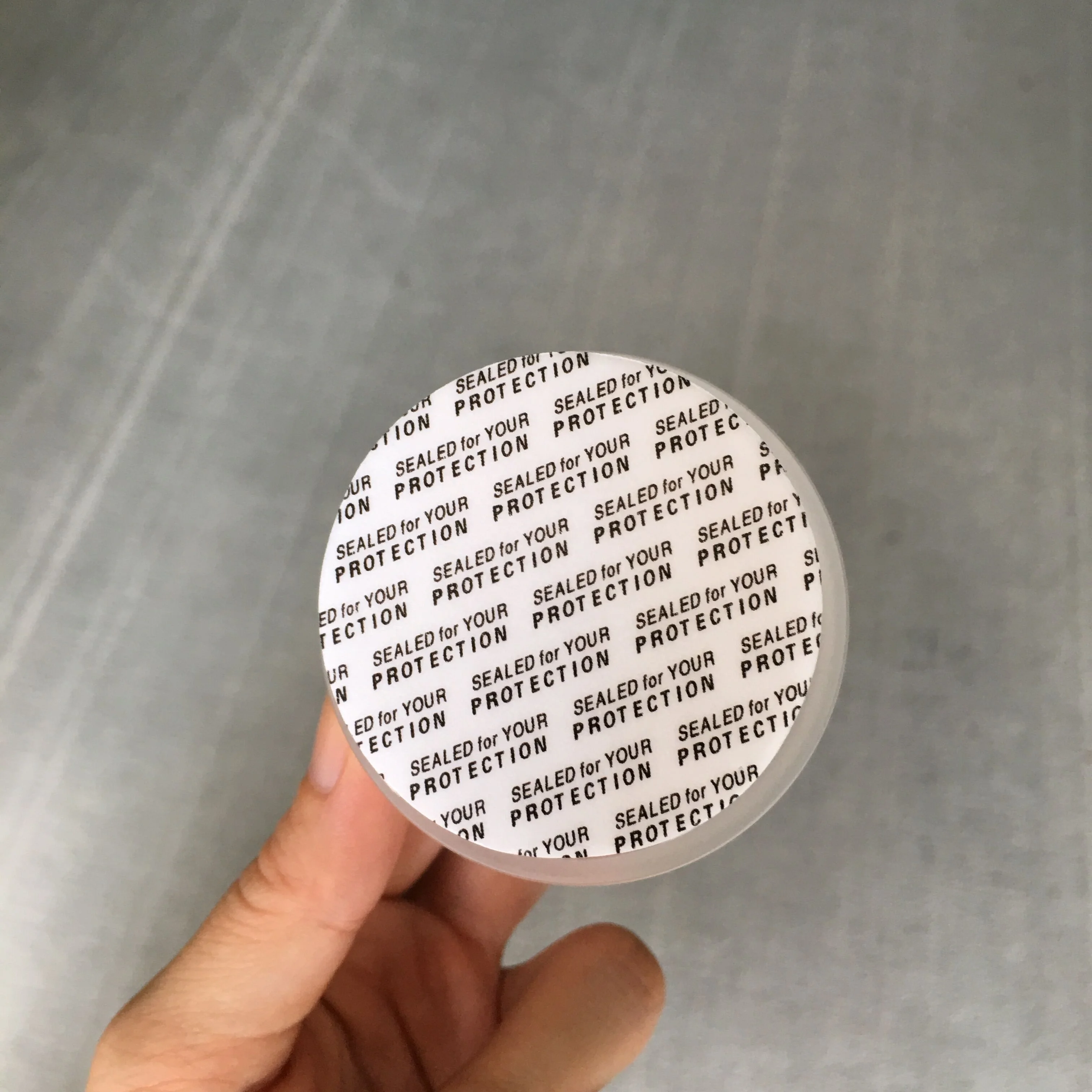 
Manufacture acrylic contaioner jar 2oz capsules jar 