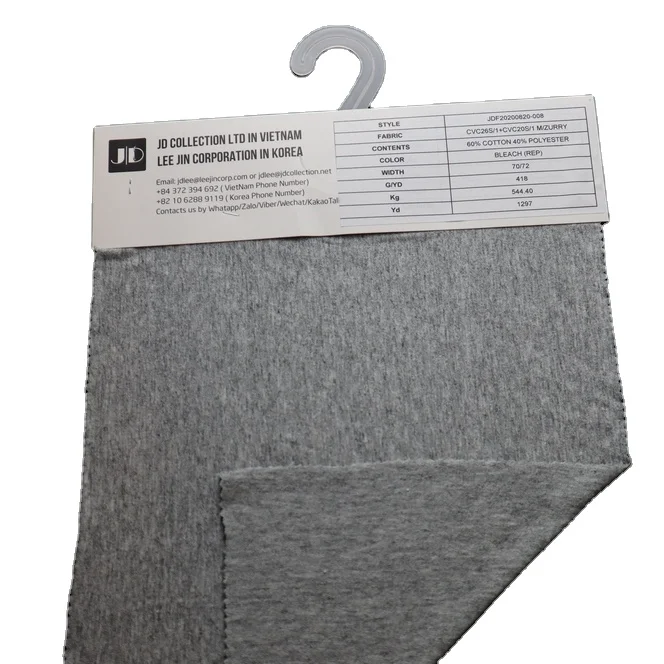 Лидер продаж, новейший дизайн, бесплатный образец, хлопковая Поли 60, 40 смешанная ткань для активного отдыха, Мужская футболка, одежда для сна