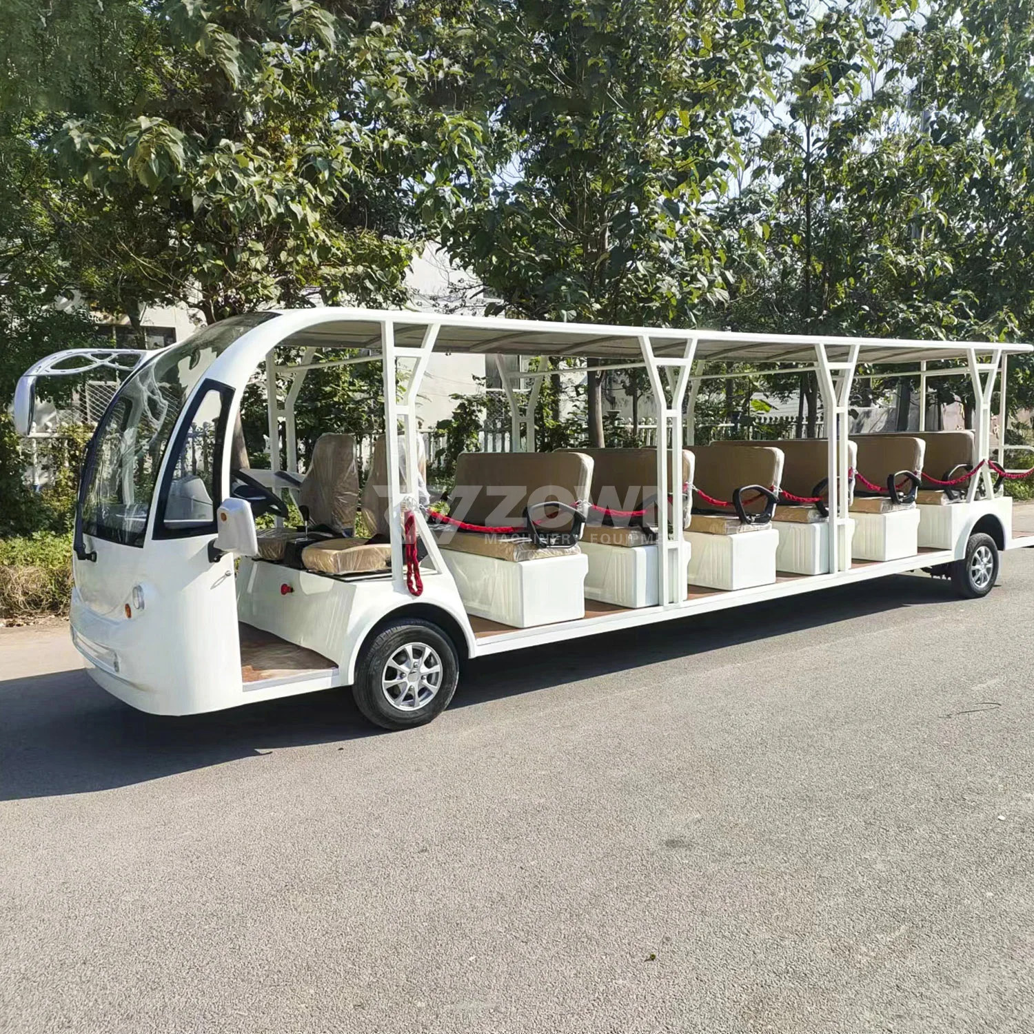 Новый продукт 8 мест электрический шаттл автобус экскурсионный Электрический туристический автомобиль