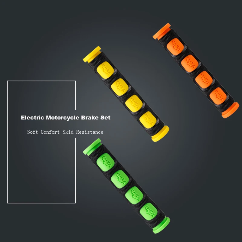 Universal Dirt Bike Rubber Horn Handlebar Cover Non Slip Brake Set for CB190150NK