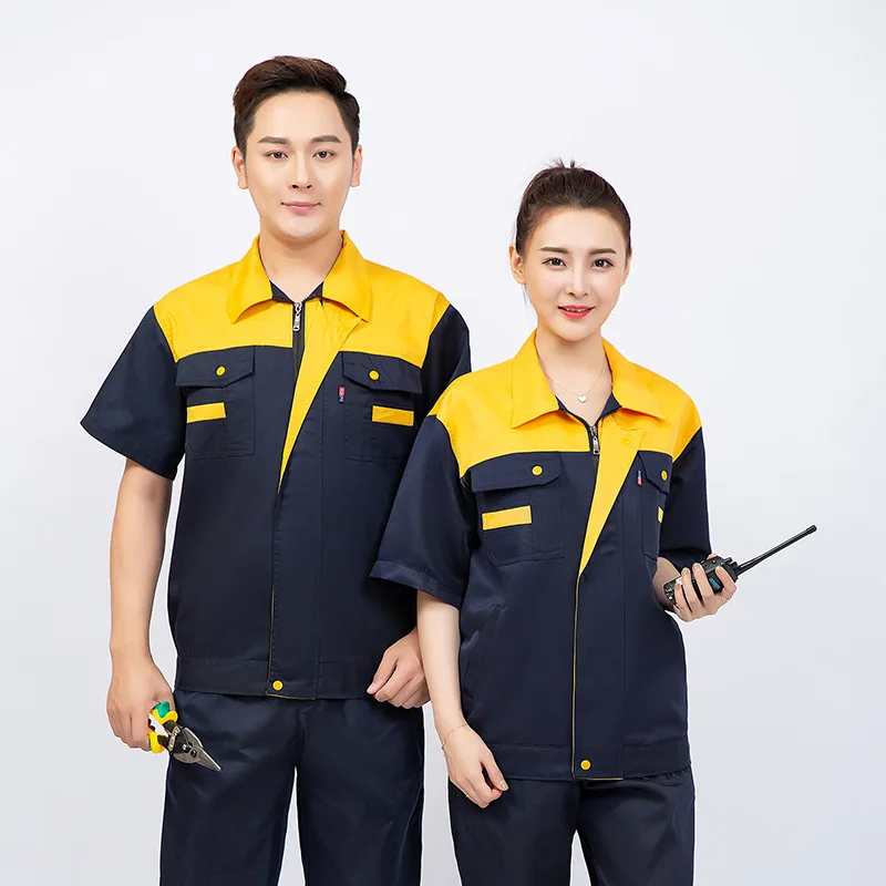 Autumn Thick Jacket Factory Equipment Repair Gas Station Unisex Outdoor Jackets Work Wear Labor Uniforms