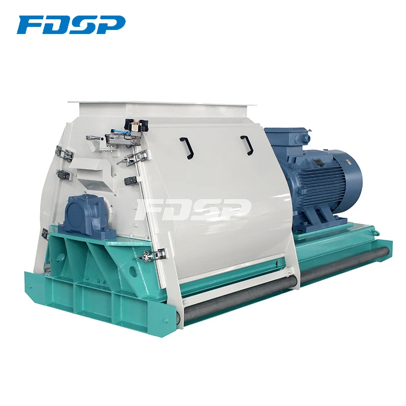 Sawdust Making Machine Fan Blower Crushing Chipper Wood Hammer Mill