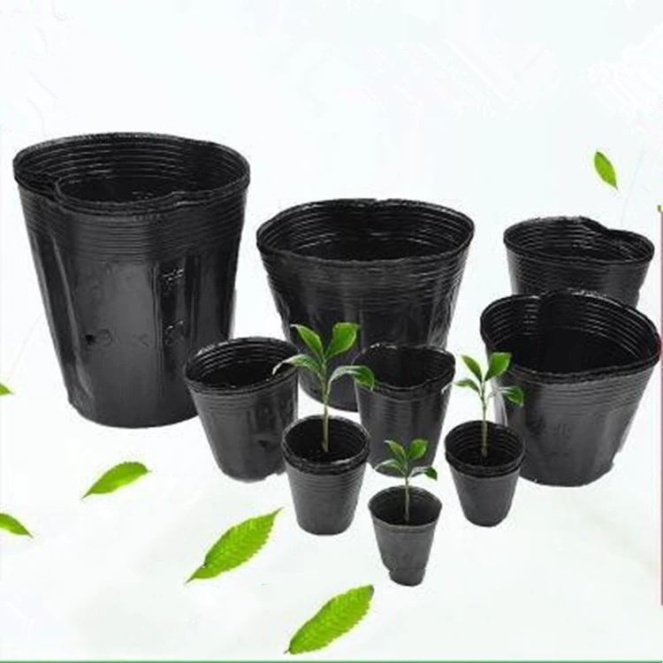 High Quality Planting Bags Pots Nutrition Cups for Seedlings Thicken Soft Plastic Anti-aging Seedling Pots Nursery