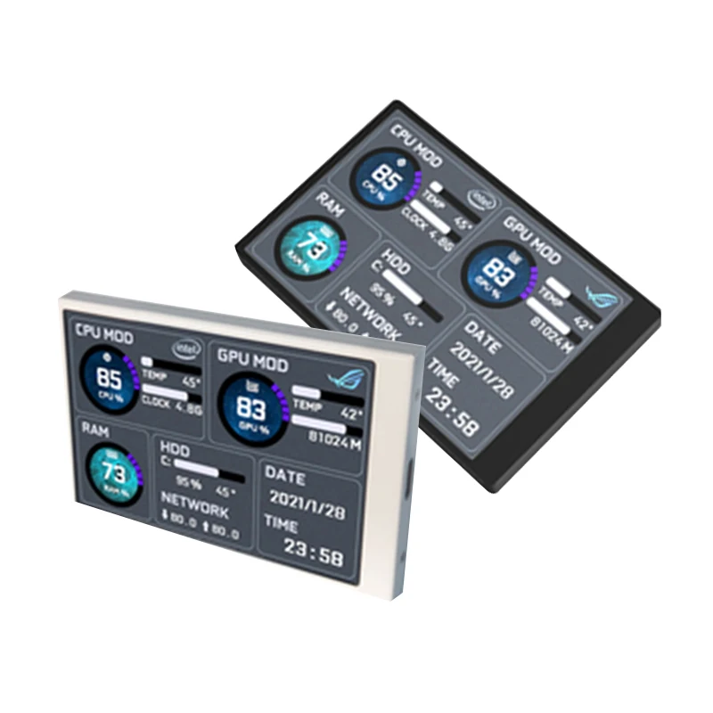 3,5 дюймов IPSTYPE-C sub экран шасси USB шасси среднего экран монитор компьютера USB вторичный экран AIDA64 Бесплатная доставка