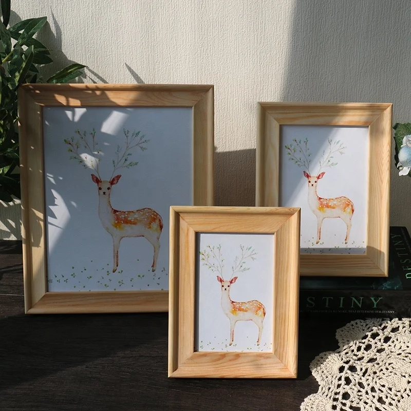 Custom Modern Wooden Photo Frames 10x15