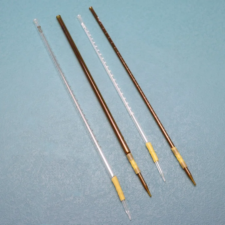 Лабораторный разный размер 10 мл 25 мл 50 мл 100 мл, базовый бюрет из боросиликатного стекла