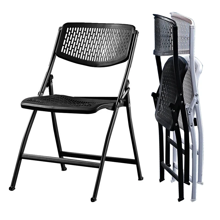 Outdoor Hotel Garden Party Banquet Events White Metal Plastic Stackable Folding Dinning Chairs