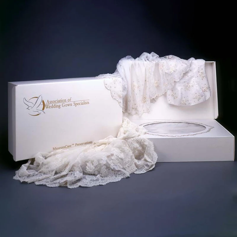 Custom Logo Luxury Formal Dress Wedding Dress Boxes Large Wedding Dress Shipping Box