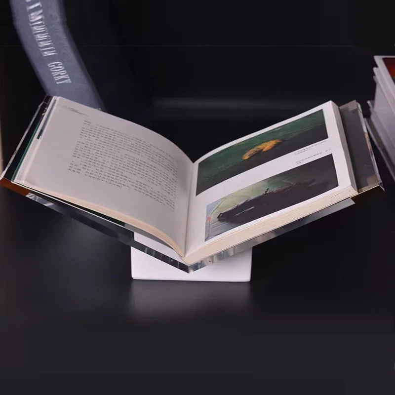 Modern Creative Acrylic Bookshelf Magazine Rack Simple Luxury Multi-Layer Household Shelf Fashion-Style Store