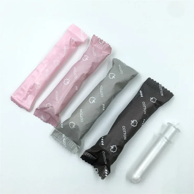 organic used tampons for sale NOT reusable BPA-Free Plastic Compact Applicator Chlorine & Toxin Free