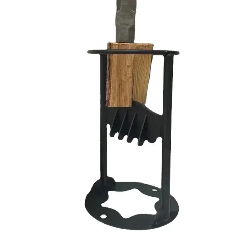 Portable Iron Firewood Splitter Labor-Saving Home Wood Splitting cutter Tool for Fireplace Sets & Accessories