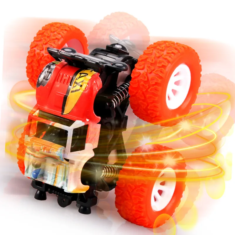 
Inertia Four-Wheel-Drive off-Road Vehicle Children Simulation Model Car Anti-Shatterproof Toy friction Car Inertia 4WD toys 