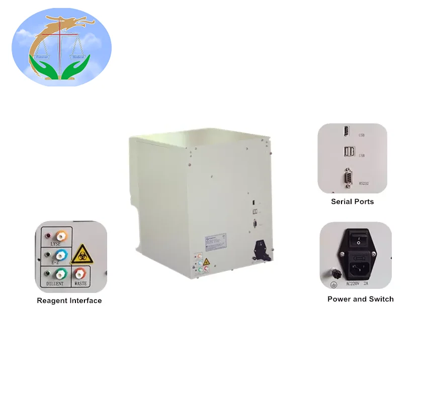 YJ-H6001 совместный анализ гематологических химических веществ анализатор медицинское лабораторное оборудование прочный долговечный и экономичный