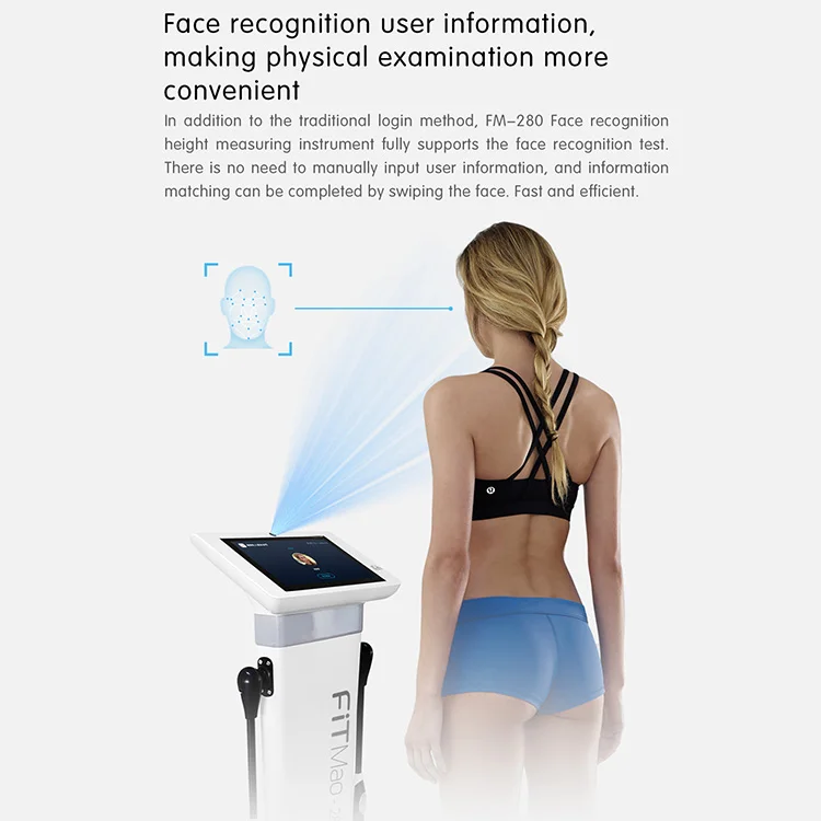 Eight electrodes gym use Pharmacy Health Fat Measurement Analyzer Standing Weighing Electronic Height Weight Measuring Scale