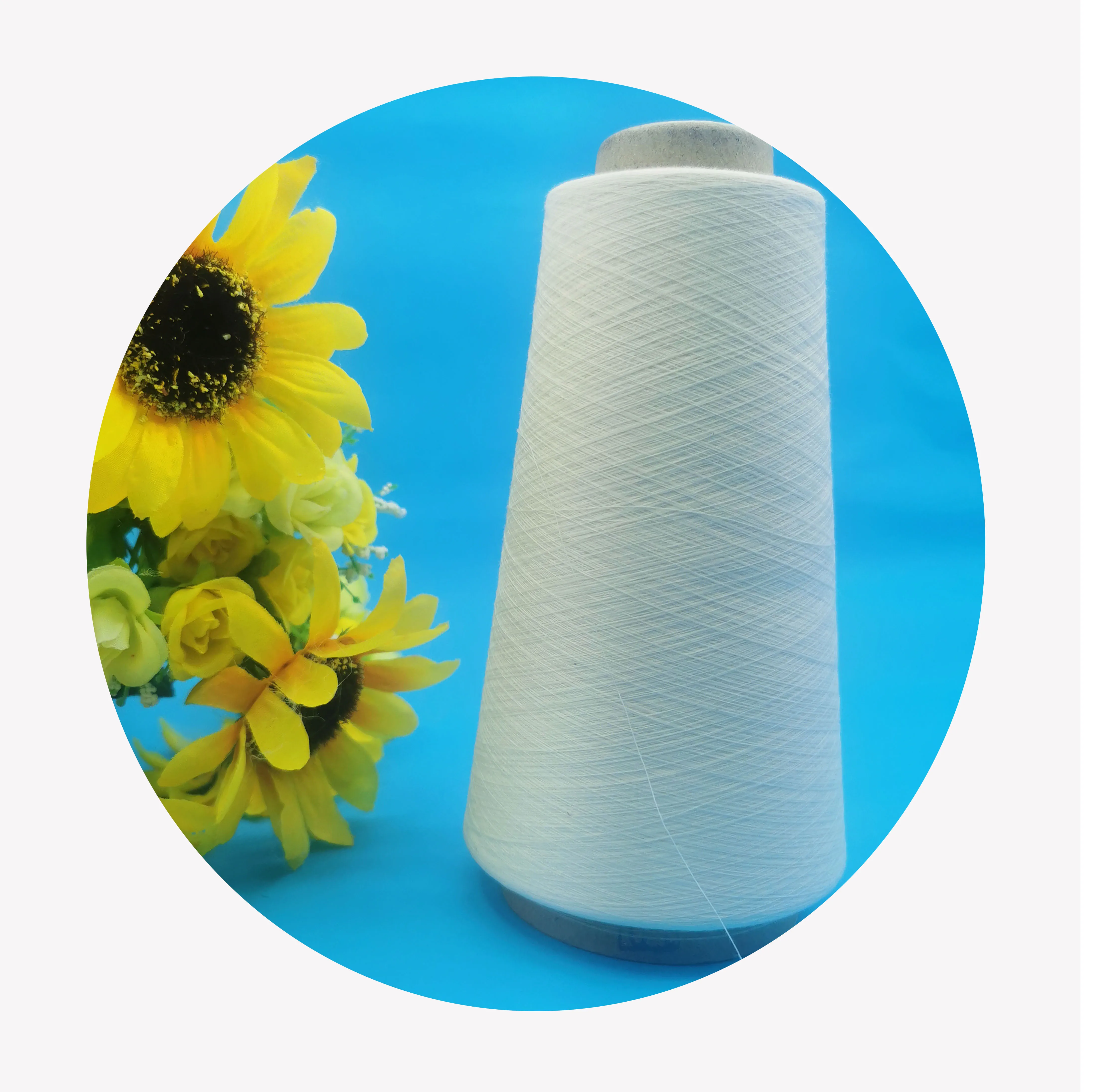 virgin combed cotton yarn for weaving and knitting