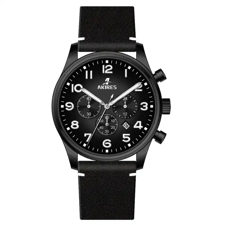 Chronograph Mens Stainless Steel Custom Logo Brand Diver Watch Automatic Sapphire Design Mens Watches Wristwatches