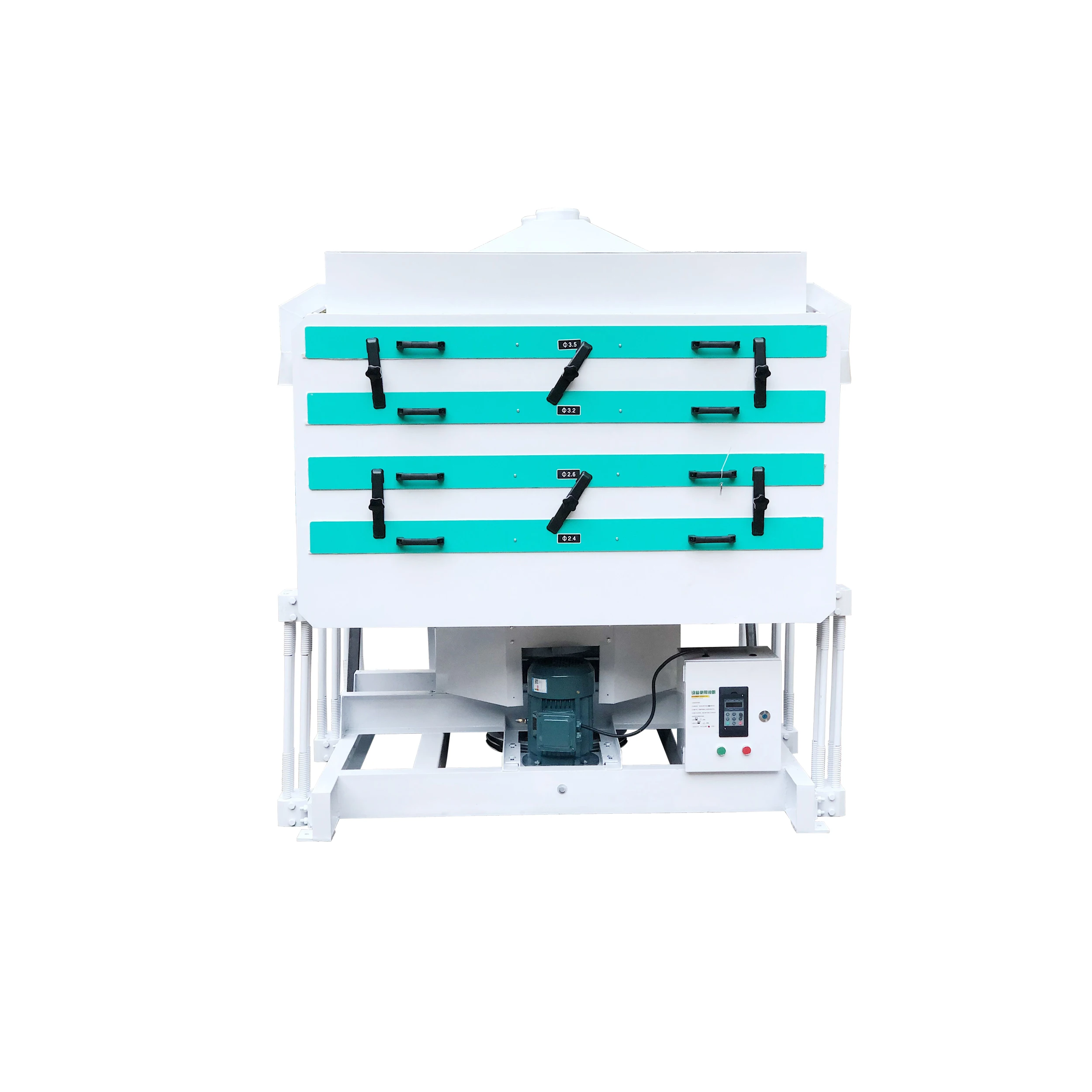
MMJP-B 120x4 Wheat Paddy Seed Indented Cylinder / Rice Seed Length Grader/seed grain cleaner grader 