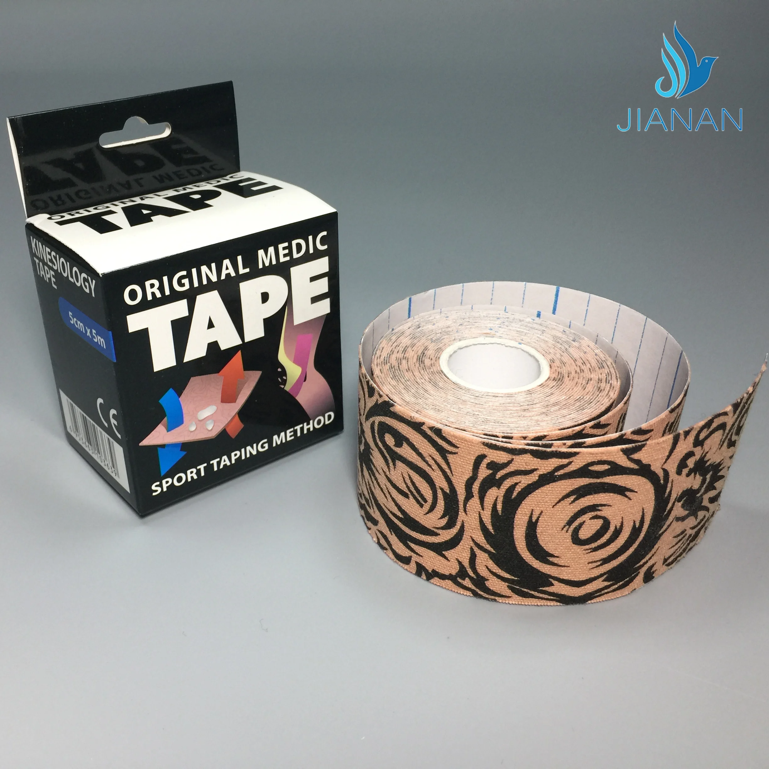 Colored Sports Muscle Tape , Kinesiology tape 5cmx5m ,Colored adhesive tape