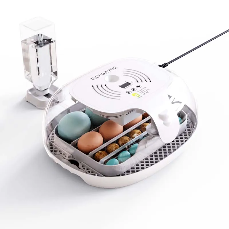 Hot Sale 9 16 18 24 32 48 56 64 Eggs Fully Automatic Incubator Hatching Eggs Machine Chicken Mini Egg Incubators