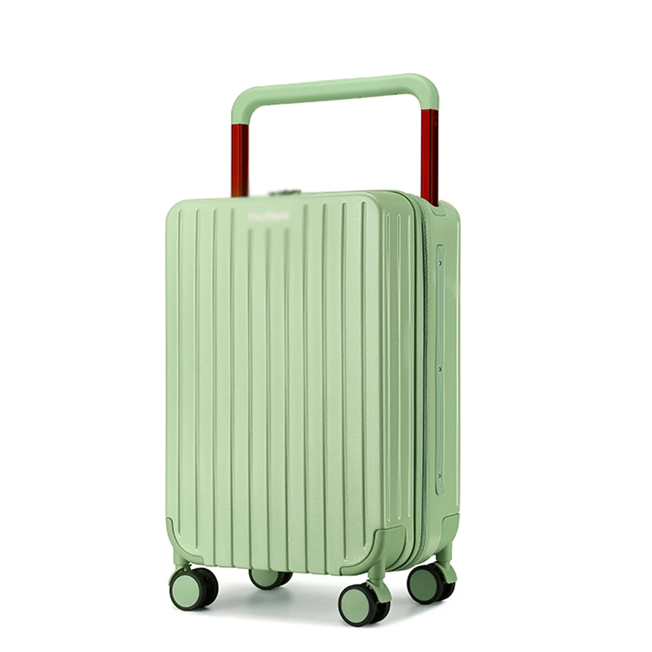 ALL PASS Luxury Original factory sale suitcase 20 inch smart checked luggage wide rod  luggage
