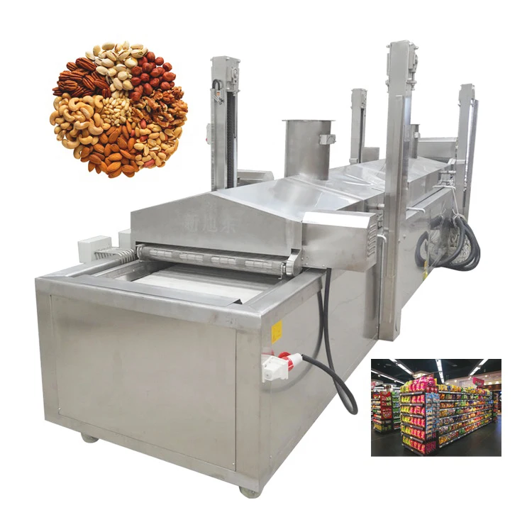 TCA CE certified high quality stainless steel fried chicken deep fryer continuous oil fryer machine for food