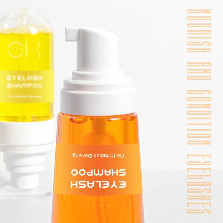 Eyelash Glue Cleanser Lash Extensions Eyelash Cleansing Gel Skin Friendly Foam Cleanser Deep Clean Shampoo Liquid Set