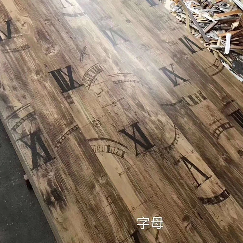 E1 Glue white melamine chocolate pearwood For furniture