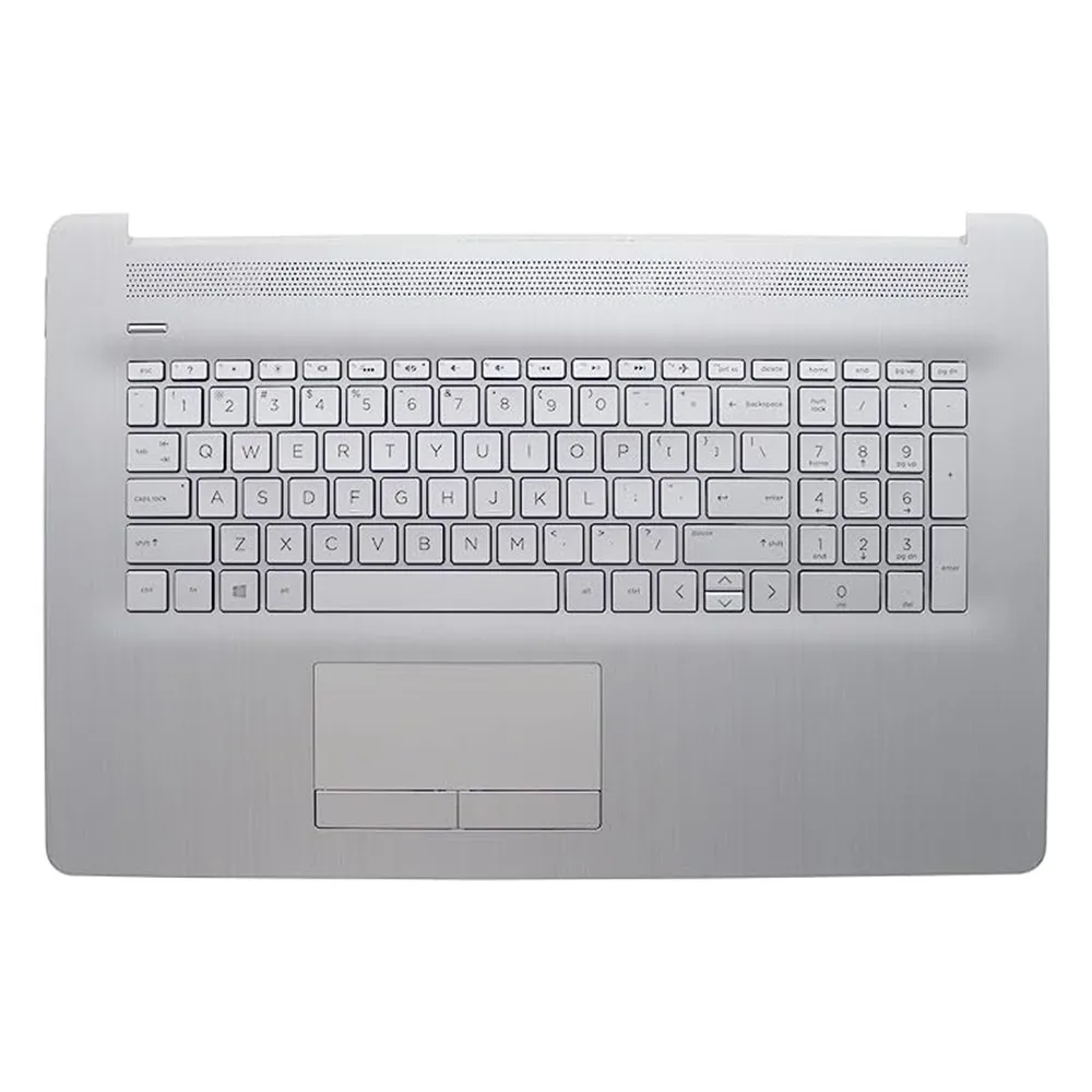 L92787-001 Silver Palmrest Touchpad for HP 17-BY2053CL Upper Cover with Backlight Keyboard Cable 103 Keys