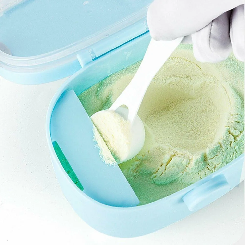 Baby Formula Dispenser Portable Baby Milk Powder Dispenser Container with Handle for Travel baby food storage container