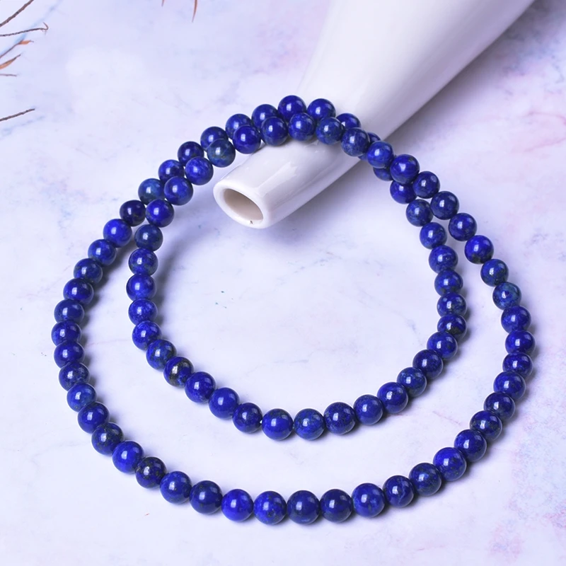 
High Quality Protection Blue Lapis Lazuli Multilayer Bead Bracelet Natural Stone Lazurite Beads Energy birthstone Bracelet 