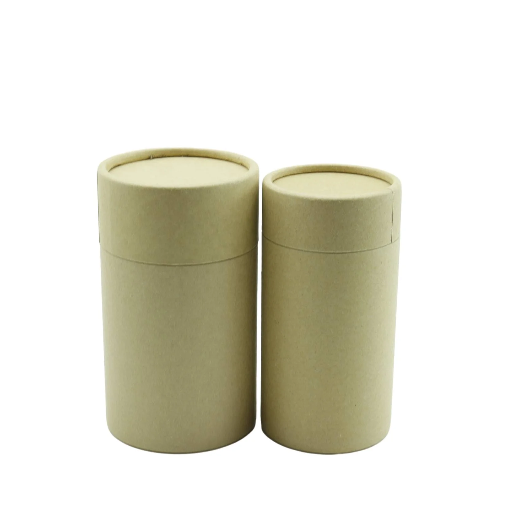 eco friendly biodegradable gift kraft custom OEM colorful white black food cookie spice tea paper tube packaging cylinder