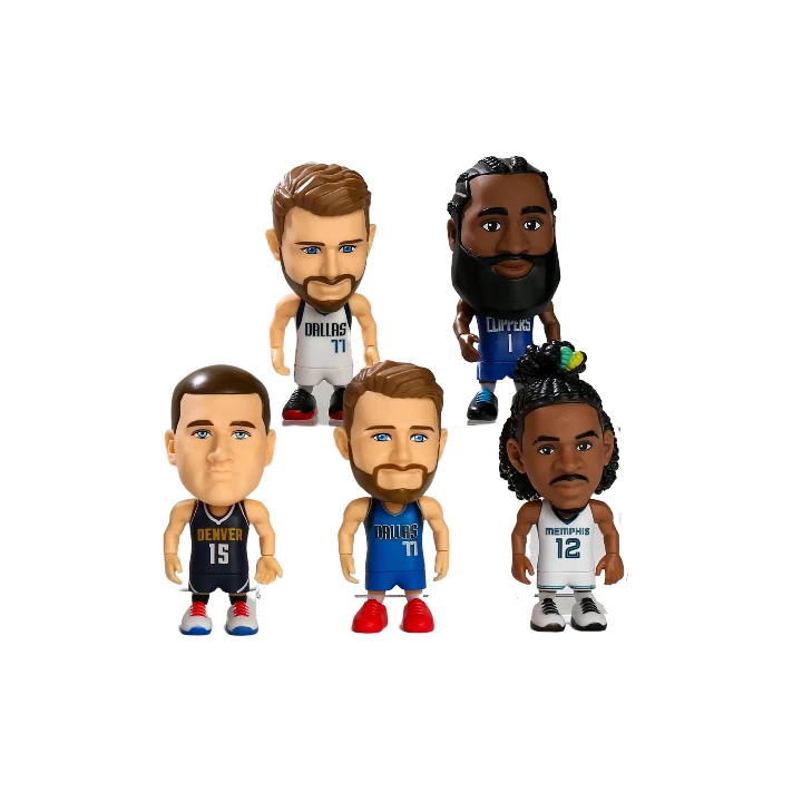 Custom PVC Plastic Crafts Soccer Football Player Bobble head Doll Figurines For Athlete Souvenirs