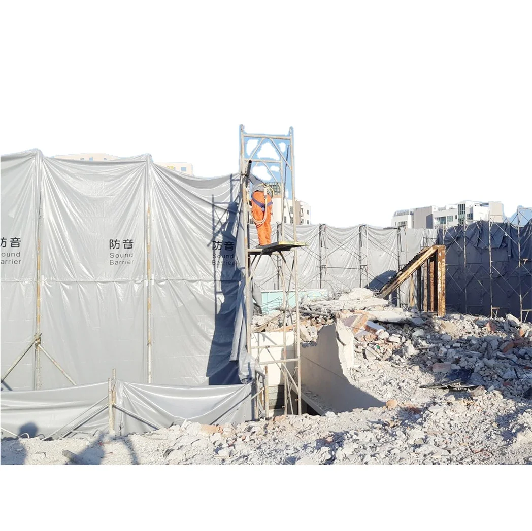 Fireproof PVC Sound Barrier Sheet Scaffolding PVC Sheet Manufacturer