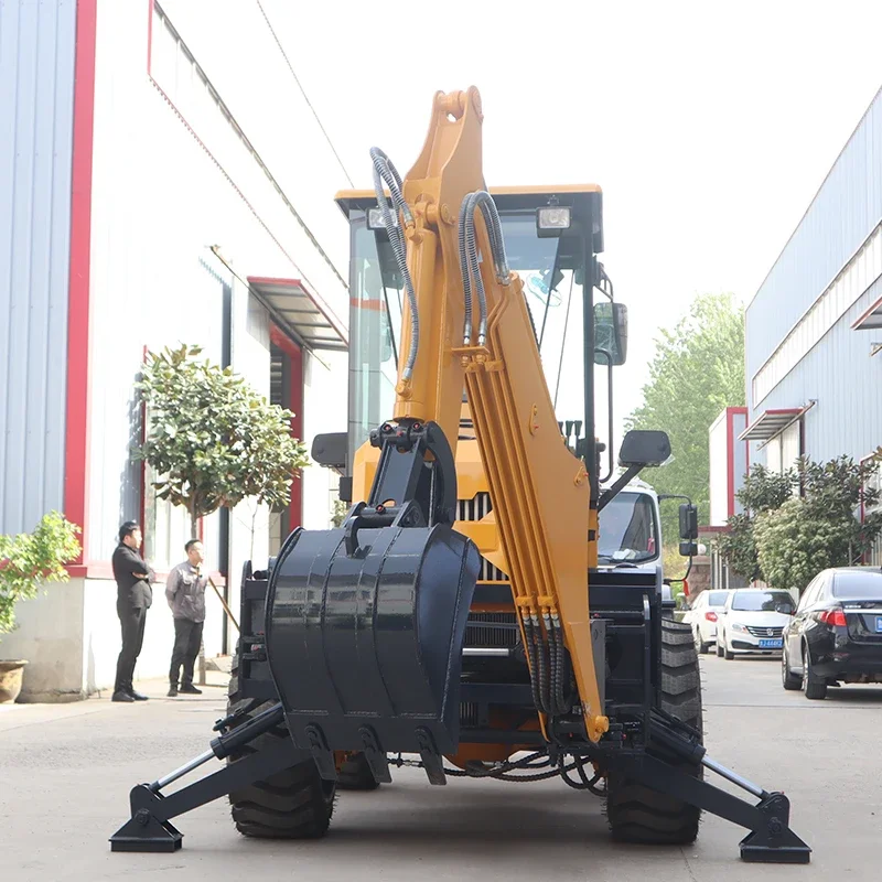 Hebei Custom Factory оптом погрузчик 4.8Ton мини фронтальный экскаватор для продажи
