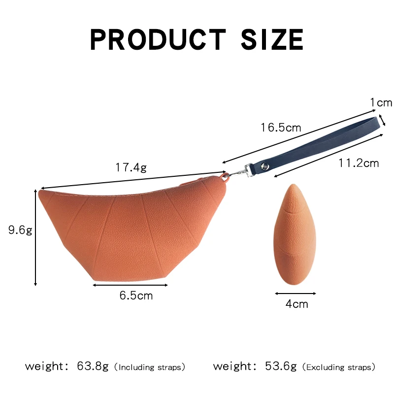 Newest Silicone Croissant Bag Mini Crescent Bag with Strap Small Make Up Travel Cosmetic Bag Silicone Coin Purse with Zipper