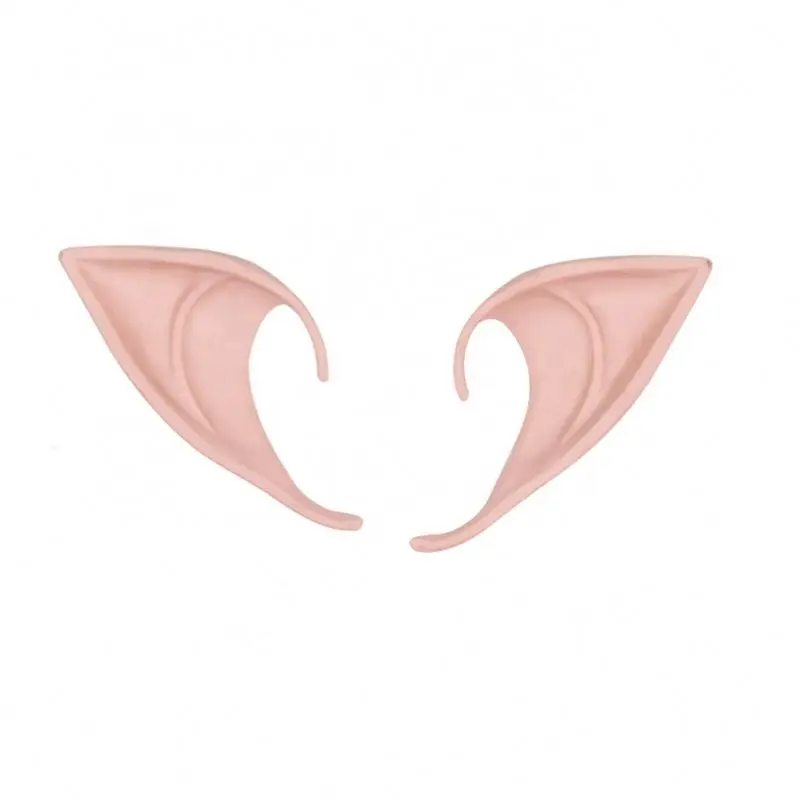 Wholesale Halloween Cosplay Decoration Props Elf Ears for Party Accessories Supplies