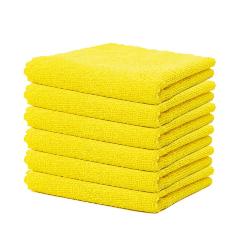 Microfiber Cleaning Cloth Towel Rag Car Polishing No Scratch Auto Detailing