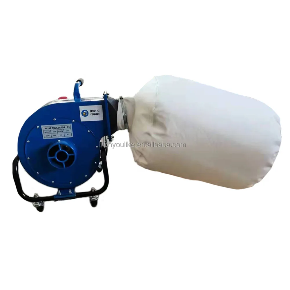 Hot sale OEM ODM 750W Brushless Silent Small Portable bag type dust collector