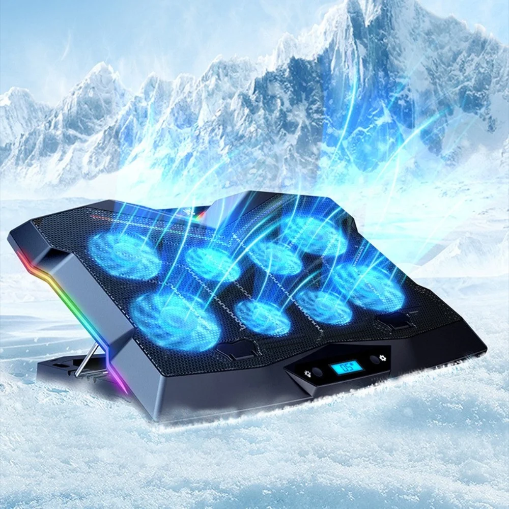 Wholesale 17 inch adjustable desktop tablet laptop notebook cooling laptop stand adjustable cooling pad with cooling fan