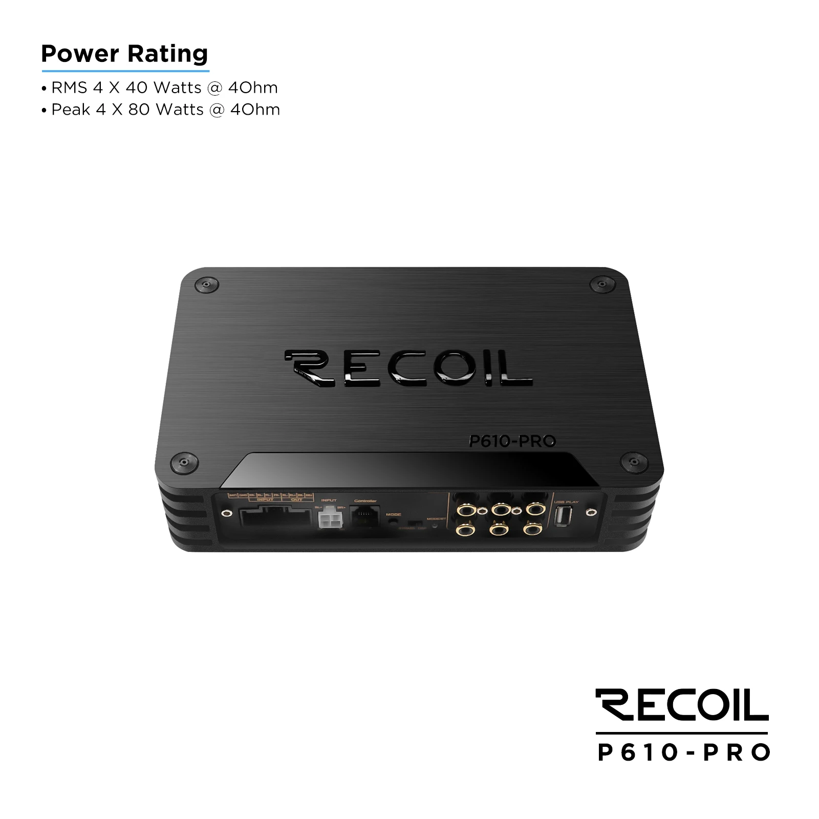 Краевые P610-PRO 6-ровые входы и 10-ровые выходы DSP
