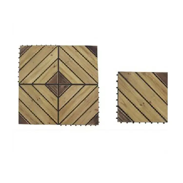New style interlocking outdoor patio wood deck floor outdoor (1600802912398)
