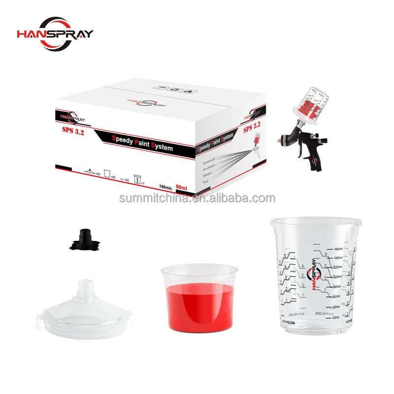 Wholesale Price Hvlp Spray Gun Cup Atomized Paint Car Painting Tool Spray Gun Equipment Paint Spray Gun Cup