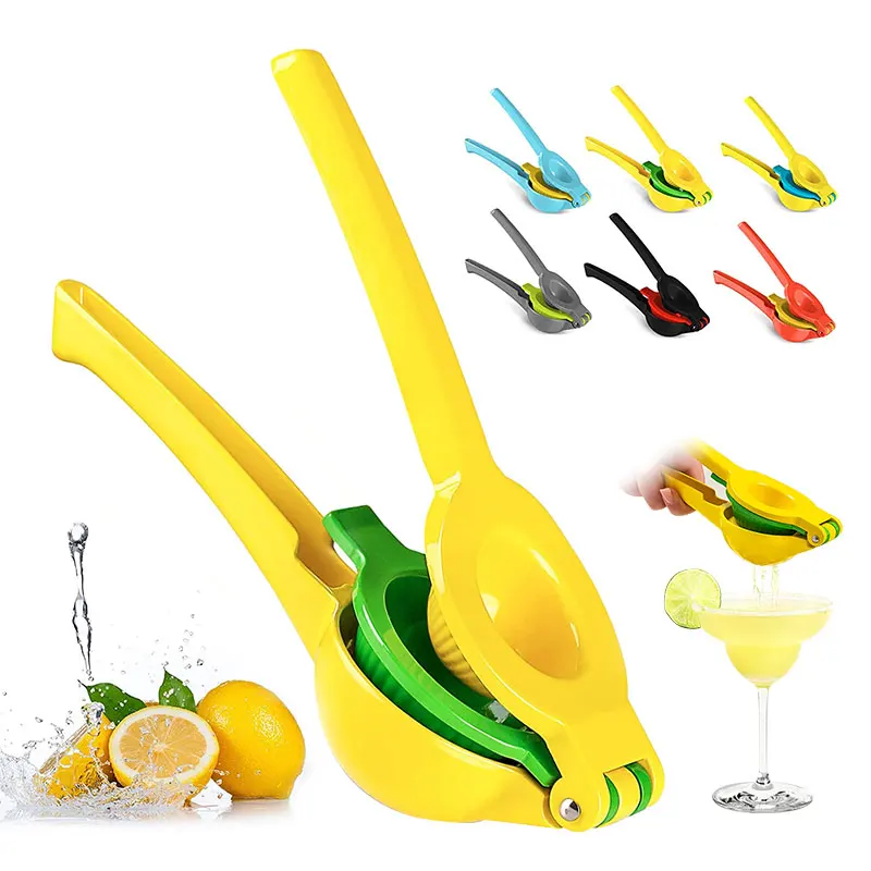 Easy Clean Custolm Manual Metal Exprimidor De Slice Limon Stainless Steel Citrus Juicer Lime Lemon Squeezer