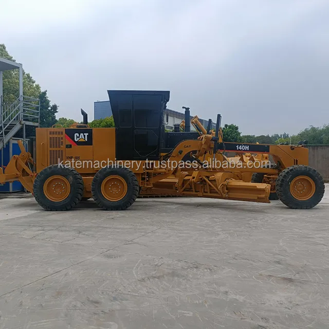Leading factory Used Motor Grader Caterpillar 140H Japan made CAT 140H high quality excellent performance