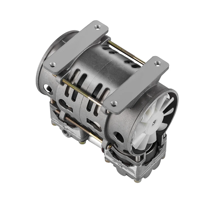 DC12V безмасляный поршневой вакуумный насос 1CFM Мини Вакуумный портативный электронный