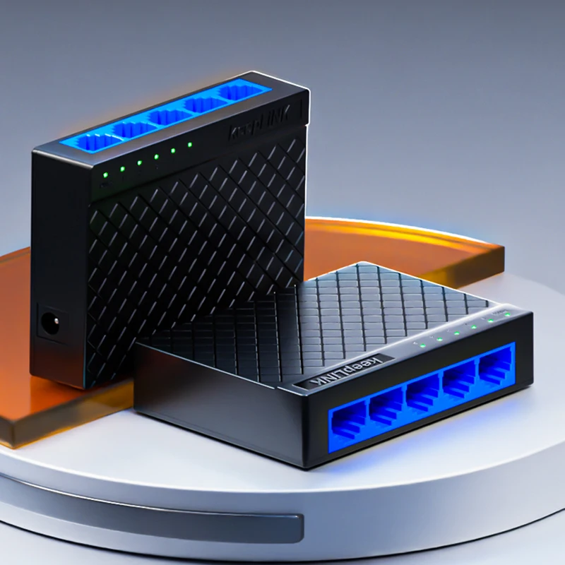 Сетевой неуправляемый гигабитный Ethernet с 5 портами сетевой коммутатор настольный подключи и работай для принтера IP-камеры компьютера